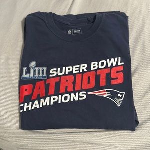 New England Patriots Super Bowl 53 champions shirt